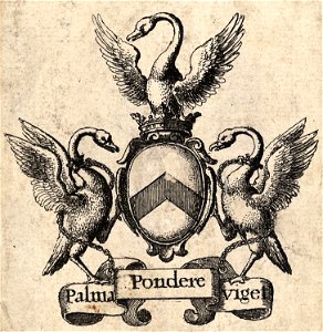 Wenceslas Hollar - Arms of an Earl of Stafford (.)
