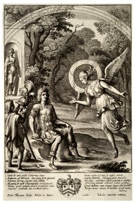Wenceslas Hollar - Iris and Turnus (State 2)
