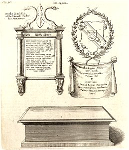 Wenceslas Hollar - Enyon (monument) (State 2)