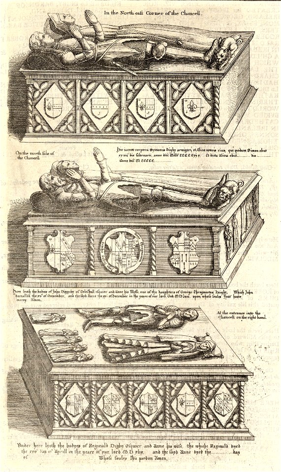 Wenceslas Hollar - Digby family (monument)