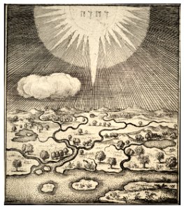 Wenceslas Hollar - Creation of the earth (State 1)