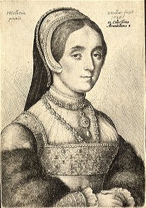 Wenceslas Hollar - Catherine Howard (.) (State 2)