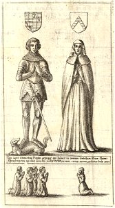 Wenceslas Hollar - Edward Peto (monument)