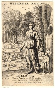 Wenceslas Hollar - Hibernia antiqua
