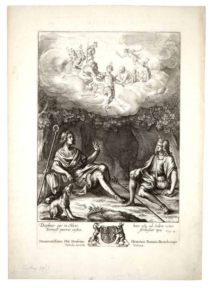 Wenceslas Hollar - Daphnis (State 2)