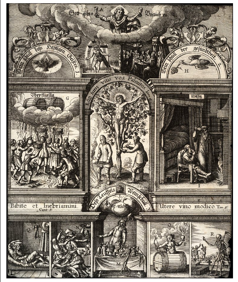 Wenceslas Hollar - Allegory of the grapevine