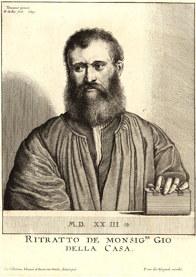Wenceslas Hollar - Altoviti, or della Casa (State 3)