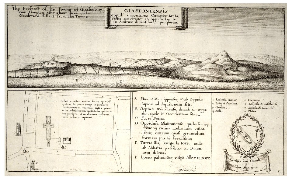 Wenceslas Hollar - Glastonbury (State 3)