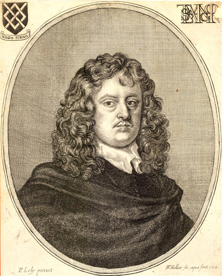 Wenceslas Hollar - James Herrington, after Lely (State 2)