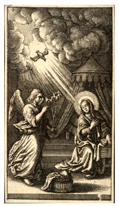 Wenceslas Hollar - Annunciation