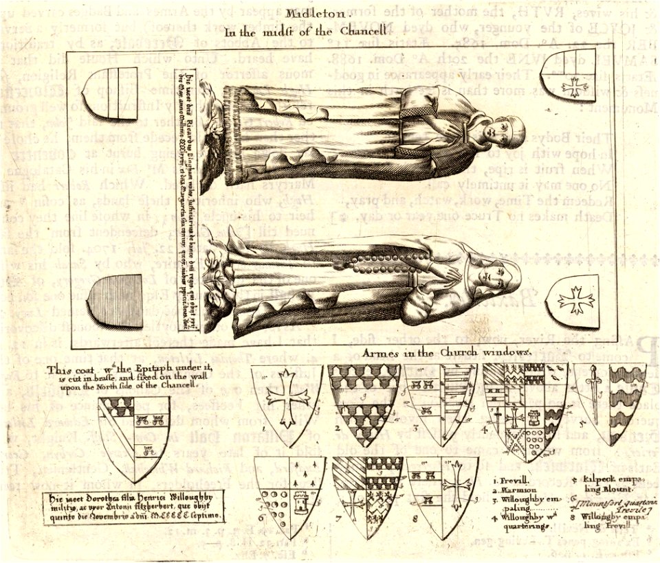Wenceslas Hollar - Bingham (monument) (State 2)