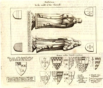 Wenceslas Hollar - Bingham (monument) (State 2)