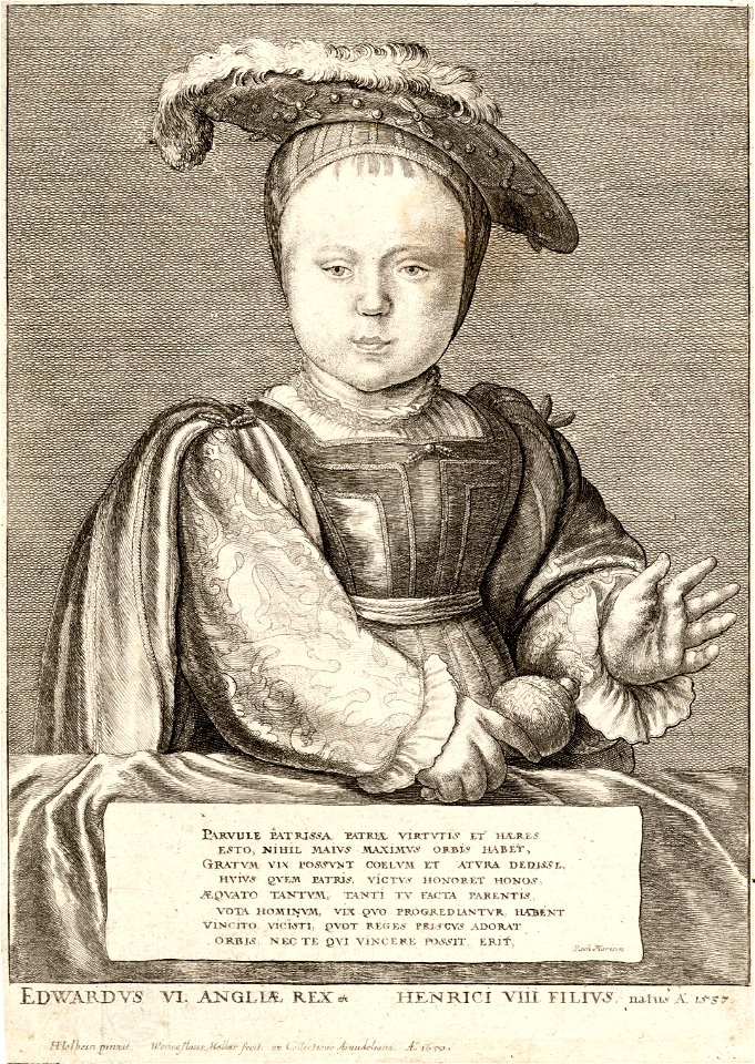 Wenceslas Hollar - Edward VI