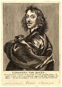Wenceslas Hollar - Johannes von Balen (State 2)