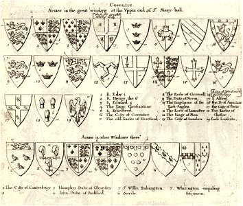 Wenceslas Hollar - Coventry (stained glass) (State 2)