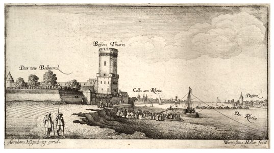 Wenceslas Hollar - Cologne (State 1)