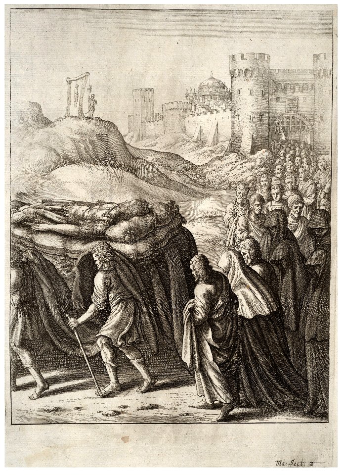 Wenceslas Hollar - Funeral procession