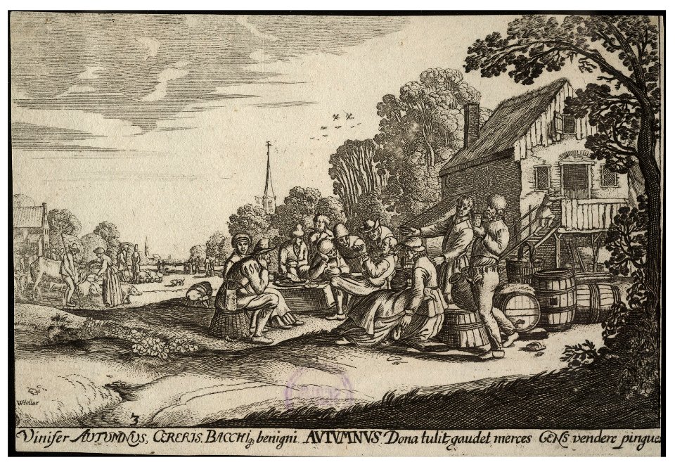 Wenceslas Hollar - Autumn (State 2) 3