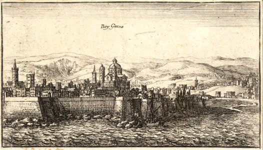 Wenceslas Hollar - Genoa (State 2)