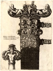 Wenceslas Hollar - Dagger and scabbard
