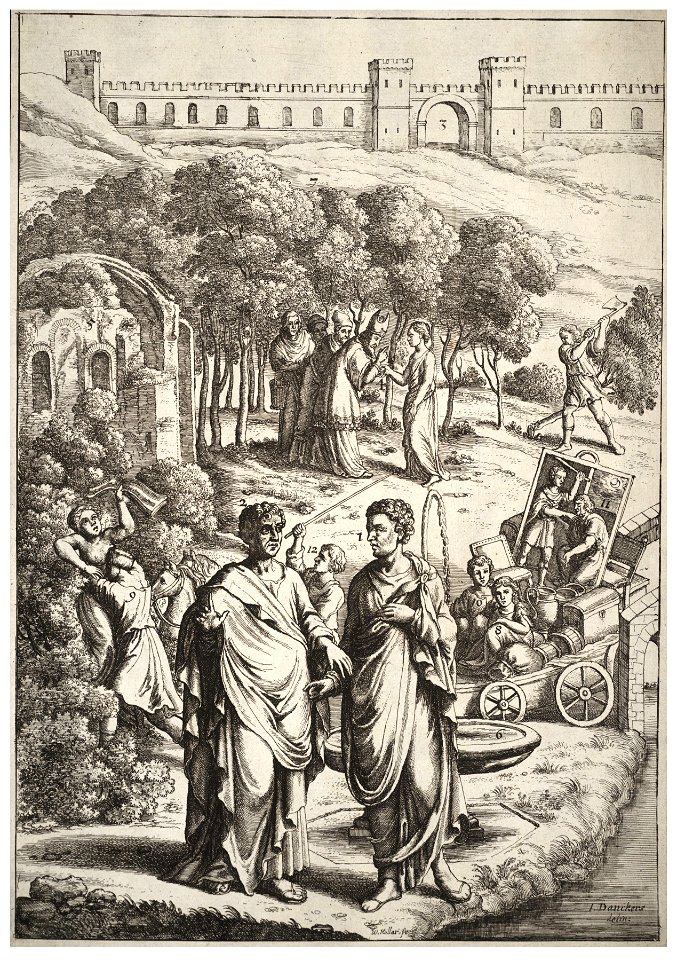 Wenceslas Hollar - Exiled from the capital (State 2)