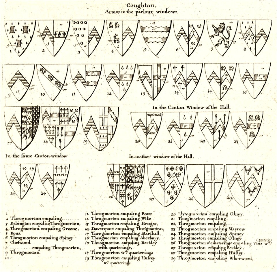 Wenceslas Hollar - Coughton (Throckmorton)