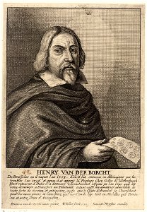 Wenceslas Hollar - Henry van der Borcht the elder (State 1)