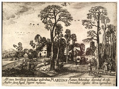 Wenceslas Hollar - March