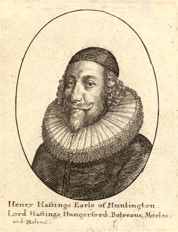 Wenceslas Hollar - Earl of Huntingdon