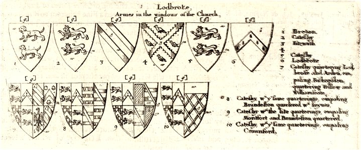 Wenceslas Hollar - Ladbroke (Catesby) (State 2)