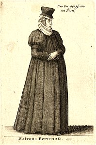 Wenceslas Hollar - Matrona Bernensis (State 2)