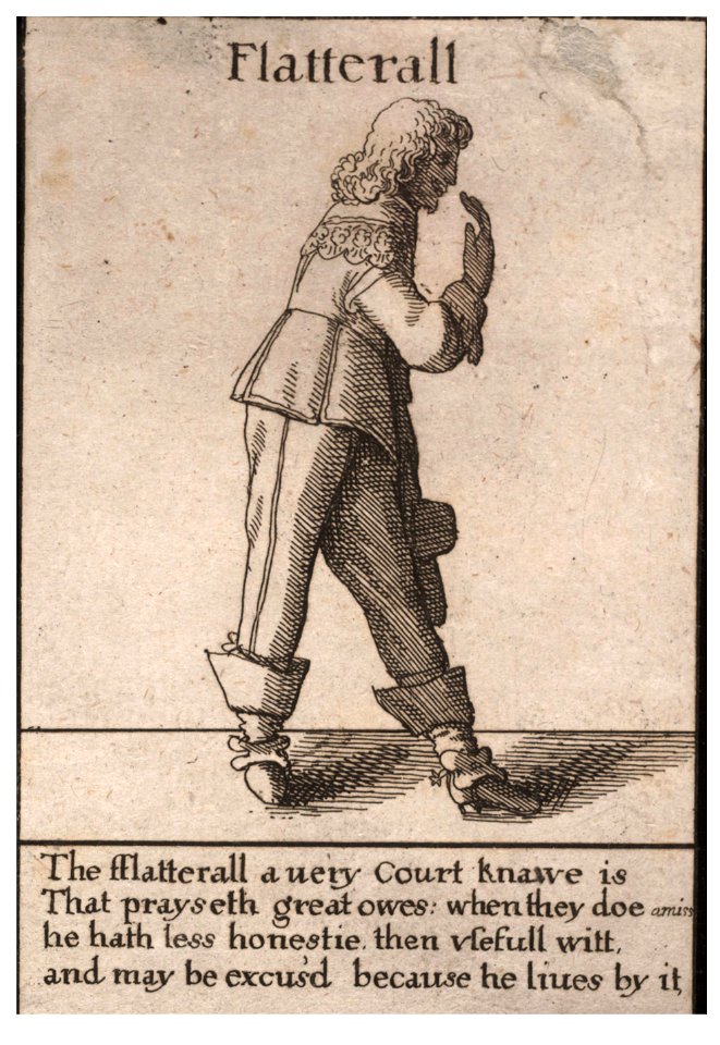 Wenceslas Hollar - A pack of knaves - Flatterall