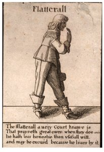 Wenceslas Hollar - A pack of knaves - Flatterall