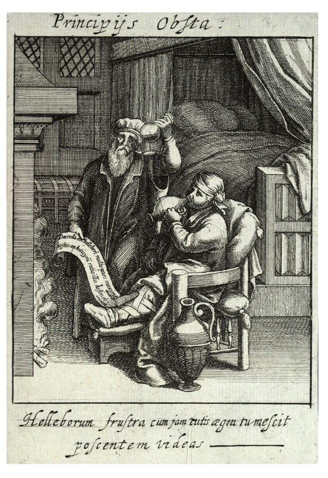 Wenceslas Hollar - Illness (State 1)