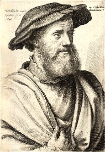 Wenceslas Hollar - Hans Holbein (.) (State 1)