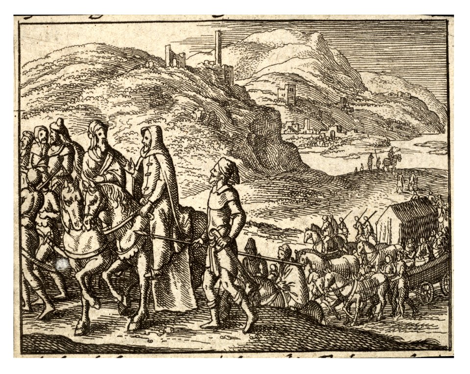 Wenceslas Hollar - Jacob's death (State 2) 2