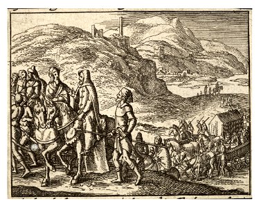 Wenceslas Hollar - Jacob's death (State 2) 2