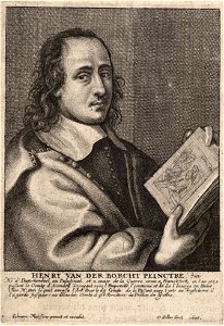 Wenceslas Hollar - Henry van der Borcht the younger (State 3)