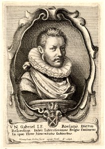 Wenceslas Hollar - Gabriel Roelants (State 2). Free illustration for personal and commercial use.