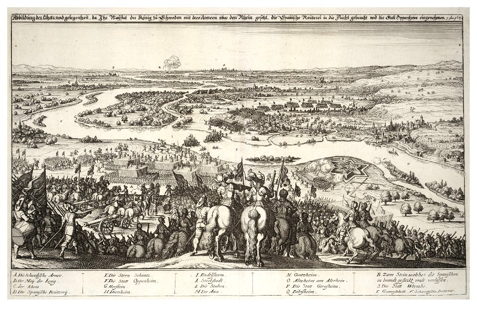 Wenceslas Hollar - Capture of Oppenheim