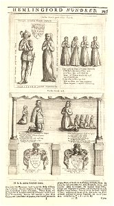 Wenceslas Hollar - Greswold and Dabridgcourt (monument)