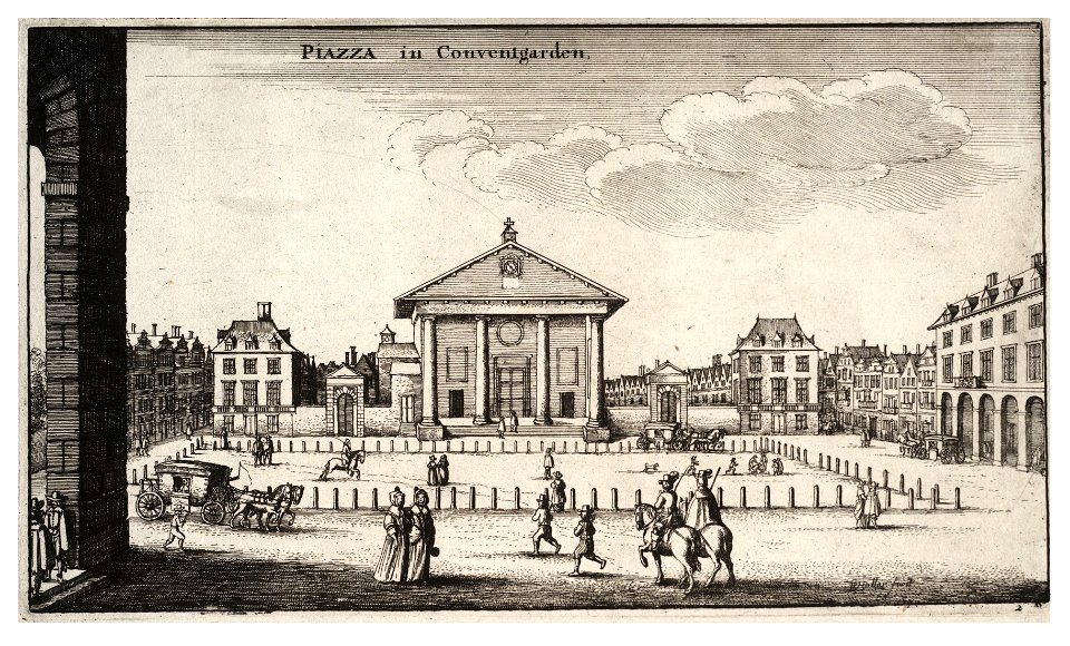 Wenceslas Hollar - Covent Garden (State 2)
