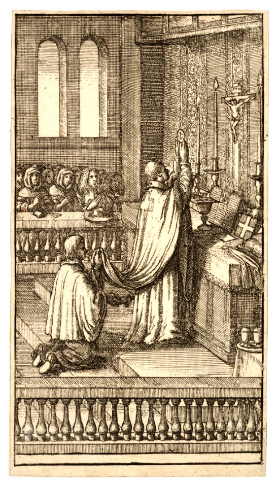 Wenceslas Hollar - Elevation of the Host