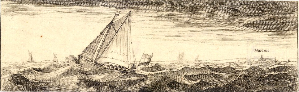 Wenceslas Hollar - Haarlem (State 1)