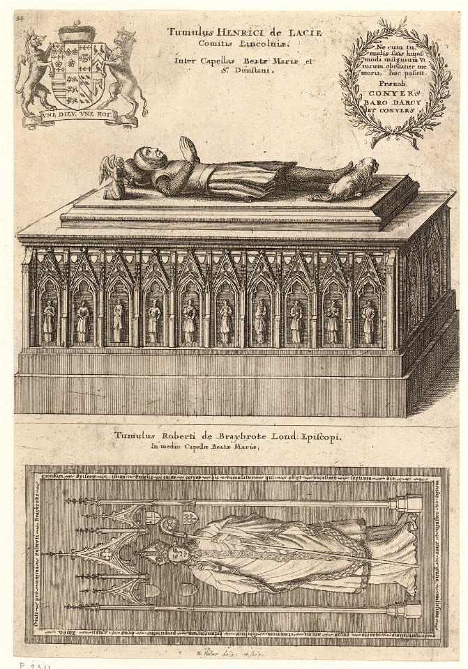 Wenceslas Hollar - Lacy and Braybrooke (monument)