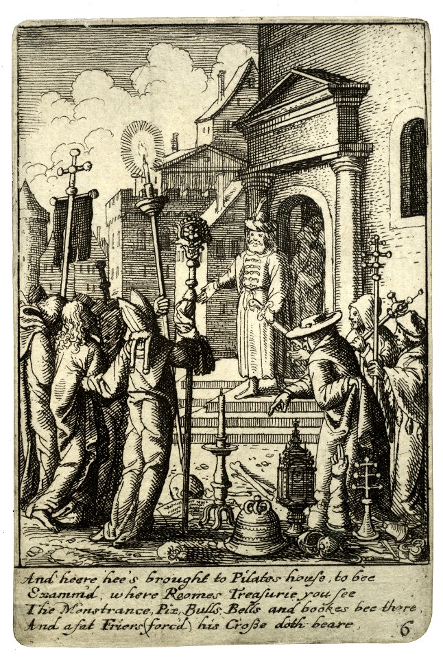 Wenceslas Hollar - Jesus before Pilate