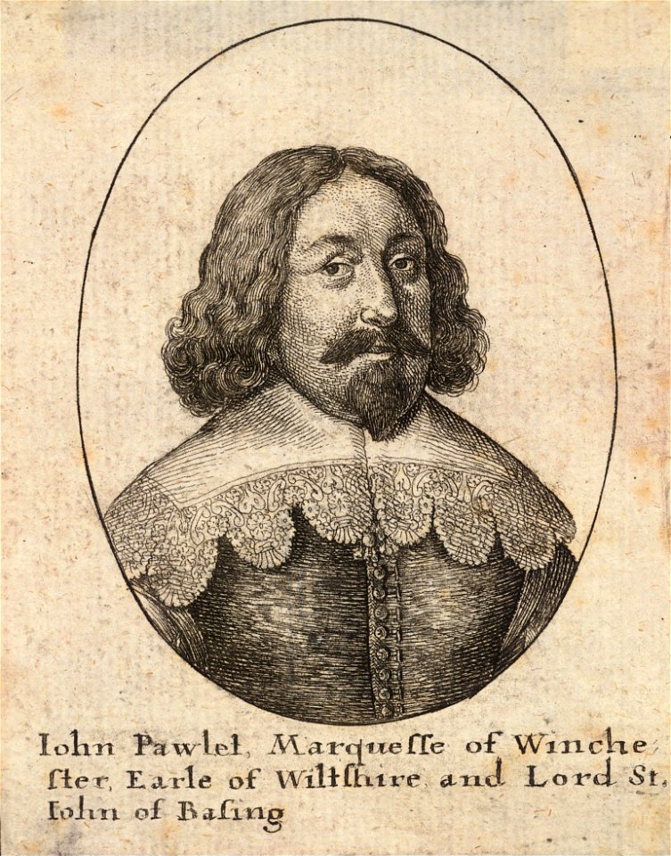 Wenceslas Hollar - Marquis of Winchester (State 2)