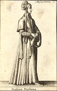 Wenceslas Hollar - Mulier Persiana (State 1)