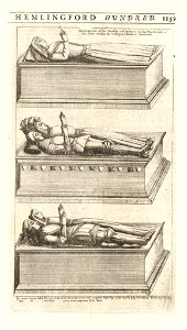 Wenceslas Hollar - Frevill and Ferrers (monument)