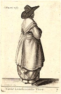 Wenceslas Hollar - Civis Londinensis Vxor